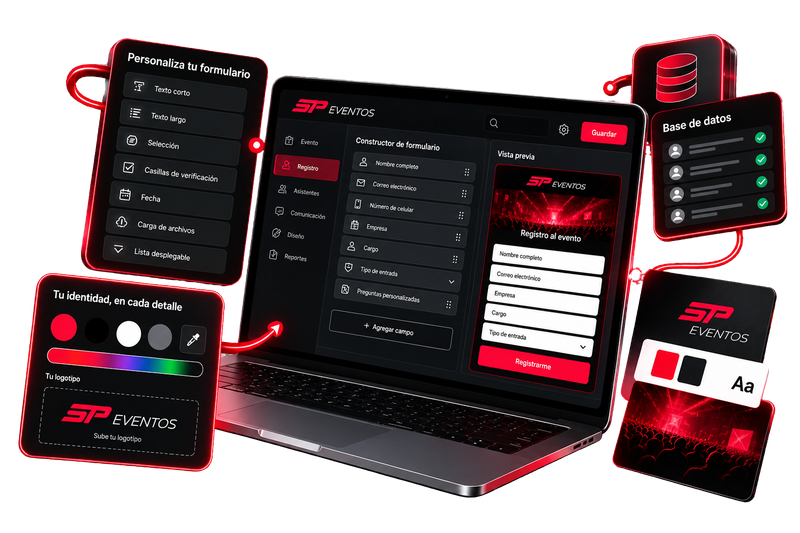 Personaliza tu evento